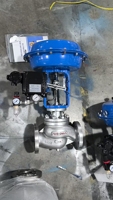 Vanne de régulation en acier inoxydable de qualité supérieure pour service cryogénique à basse température de GNL