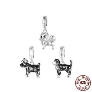 Custom Animal 925 Silver 3d Bulk Crafting Accessories <strong>Charm</strong> Keychain Diy Bracelet Cute Enamel Jewellery <strong>Dog</strong> Fine Pendants <strong>Charms</strong> - Product Image 6