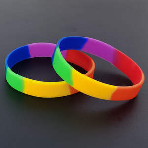 Gelang Karet Silikon Logo Kustom Personalisasi Gelang Olahraga - Product Image 3