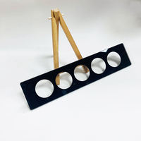 Panneau de protection en verre flotté trempé personnalisé pour lampe, impression sur soie, cadre noir, 1mm 1.5mm 2mm 3mm 4mm