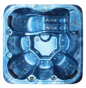 Bain à remous extérieur en acrylique de 2m <span class=keywords><strong>Spa</strong></span> <span class=keywords><strong>Balboa</strong></span> 6 personnes avec jacuzzier approuvé CE avec 54 jets de massage - Product Image 1