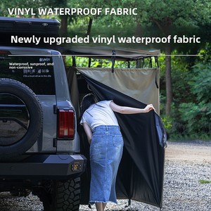 Tente de douche latérale pour voiture quatre saisons, pliable, installation facile, toilettes mobiles pour les voyages en voiture, <span class=keywords><strong>camping</strong></span> en plein air, cabine de change - Product Image 4