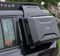 Accessoires Jetour T2 2024-2026 : Boîte latérale pour Jetour Traveler T2, sac de rangement latéral pour voiture, modification extérieure tout-terrain, pièces de carrosserie