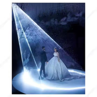 DJ Bride Magic Wedding 1500W Machine à neige 10W RGB Animation Laser Show Light 1500W Haze Machine avec effet de pluie pour la mise en scène