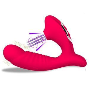バイブレーター大人用セックスおもちゃ女性用吸うバイブレーターディルドローズセックスおもちゃ吸うクリット刺激器喜び女性カップルゲーム - Product Image 1