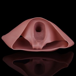Wholesale SXXY Realistic Hollow Strap on <b>Dildo</b>,Silicone Cock Enlarger Penis Extension Sleeve, G-Spot Stimulator Sex Toys for Men - Product Image 6