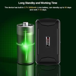 Hàng hóa nhỏ theo dõi micodus ML500 5000mAh Tuổi thọ pin dài không thấm nước xách tay Xe GPS Tracker với nhiệt độ giám sát - Product Image 5