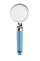Accessoire de robinet d'élimination du chlore au sulfite de calcium à fonction unique à haute pression douche à main pour hôtels salles de bain plaqué