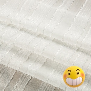 Crepe Chiffon Orizzontale Della Banda Del Jacquard Tessuto per Il Vestito di Moda <span class=keywords><strong>Camicie</strong></span> - Product Image 2