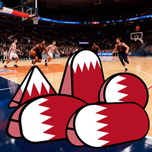 Bannière ovale Bahrain en tissu tricoté warp-knit pour la promotion publicitaire en extérieur, tente extérieure - Product Image 5