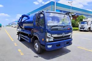 Dongfeng 10000L sewer suction truck available for export. Euro 3 emission, <b>powerful</b> engine, high working efficiency. - Product Image 3