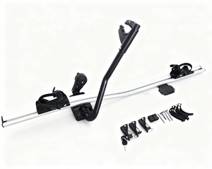 Portabiciclette da tetto in alluminio per auto portabiciclette con Design intelligente inclinabile facile da installare - Product Image 1