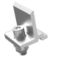 Vente en gros de connecteurs de rail de montage solaire en aluminium et en acier inoxydable pour système de montage solaire