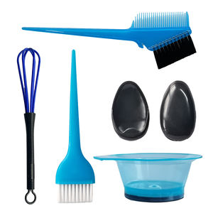 Kit de 5 cepillos para teñir <span class=keywords><strong>el</strong></span> cabello y cuencos, cuenco para mezclar colores para salón y uso personal - Product Image 1