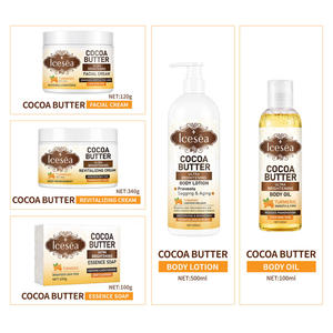 Fabricante de Marca Privada al por Mayor, OEM ODM, Set de 5 Piezas para el Cuidado de la Piel, Manteca de Cacao, Cúrcuma, Ácido Kójico, Crema de Día/Noche, Suero para la Piel - Product Image 5