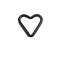 Porte-clés miniature en forme de cœur romantique, léger, en métal, pour un artisanat adorable et une application pratique