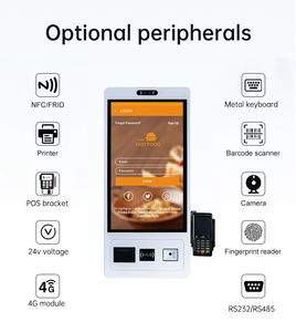 ตู้ชำระเงินอัตโนมัติแบบตั้งพื้นพร้อมหน้าจอสัมผัสแบบ Capacitive สำหรับร้านค้าปลีกและร้านสะดวกซื้อ - Product Image 2