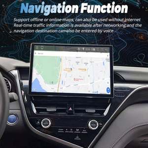 Reproductor Multimedia de Video para Automóvil Android con Pantalla 2K de 13.3 Pulgadas para TOYOTA Camry 2021 2022 Híbrido, Estéreo JBL, Navegación, Carplay Inalámbrico - Product Image 3