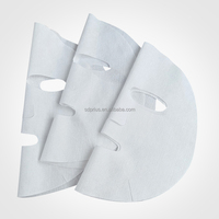 Proyons CGF55 OEM ODM Masque facial jetable en tissu naturel, doux pour la peau, blanc, 55g, contrôle du sébum, tissage uni