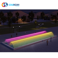 Decoración Para el hogar, fuente de agua con patrón de música controlado por ordenador, para exteriores