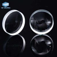 High Precision Polished BK7 Optical Glass Spherical 30mm 50mm Concave Lens Biconvex Lens for Optical System