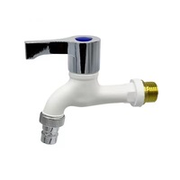 Robinet mural en plastique ABS NES-HS633 OEM ODM pour machine à laver, vente en gros d'usine