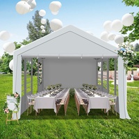 Tente de réception robuste, imperméable, de qualité commerciale, avec cadre en acier, pour mariage, événement, marché, capacité 100 à 500 personnes, résistante aux intempéries