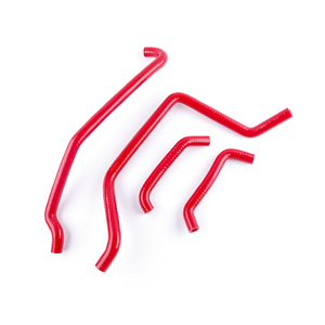 Tuyau de refroidissement en silicone rouge adapté aux Can-Am DS250 de 2006 à 2012 - Product Image 2