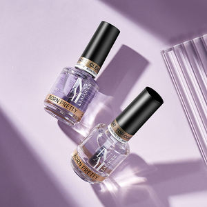 BORN PRETTY PRO Esmalte de Uñas de 15 ml con <span class=keywords><strong>Ingredientes</strong></span> Minerales Transparentes, Capa Base para Esmalte de Uñas, Alto Brillo, Secado al Aire, Larga Duración, Capa Superior - Product Image 1