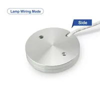 Boyid vente en gros, 2.5W, 12V, Led sous-meuble de vitrine, lumière LED montée en surface, meuble LED, lumière ronde