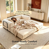 OEM Sofa in a Box, kompaktes, komprimiertes Bettsofa, ODM modulares, sectionales, knochenloses Schaumstoffsofa, Großhandel