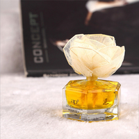 Diffuser Buluh Botol Kaca Wangi Minyak Esensial Alami Bunga Mawar Kering Warna Populer Eropa