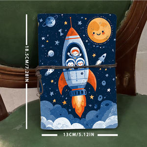 Cahier <span class=keywords><strong>de</strong></span> Luxe Délicat A6 Pages Rechargeables à Bord Métallique Grand Cadeau <span class=keywords><strong>de</strong></span> Graduation pour les Diplômés Convient à la Planification <span class=keywords><strong>de</strong></span> Carrière - Product Image 4