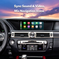 Lecteur DVD de voiture Lexus GS 2012-2021, écran 12,3'' avec interface sans fil CarPlay Android Auto Binarytek