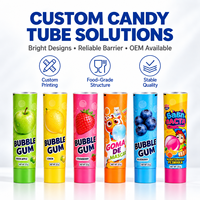 Tubes en aluminium et plastique de qualité alimentaire imprimés sur mesure avec bouchon à vis et finition UV 12,7-35 mm pour l'emballage de confiture