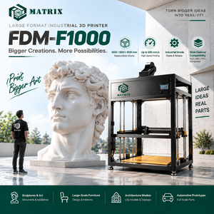 Nouvelle imprimante 3D FDM automatique avec volume d'impression de 1000 mm, nivellement automatique, pour les prototypes de pièces intérieures automobiles, les modèles d'ingénierie - Product Image 1