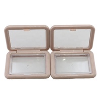 Palette de maquillage personnalisée en ABS écologique pour poudre libre, fard à paupières et blush – Emballage et plateau en plastique numérique