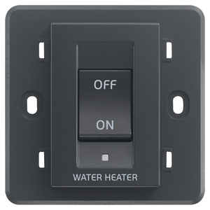 Interrupteur de chauffe-eau 2P 32A gris pour pièces de chauffe-eau - Product Image 1