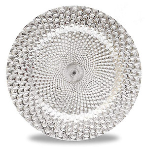 Hot Sale Wholesale Dinner Round Restaurant <strong>Silver</strong> Wedding Charger <strong>Plate</strong> - Product Image 2