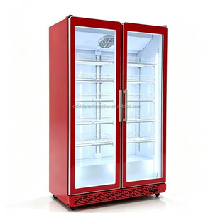 Vente en gros de grands présentoirs réfrigérés à deux portes entièrement vitrés de haute qualité et de présentoirs réfrigérés pour boissons - Product Image 3