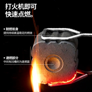 Beishanlang Smokeless Barbecue Charcoal Briquette SK279 Quick Burn Outdoor Use Windproof Design - Product Image 1