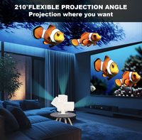 2025 Mini projecteurs portables de vente chaude 4K Android 13 Smart Home Proyector 300 ANSI Lumen Theater
