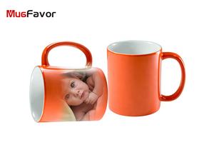 MugFavor tasse de café magique sensible à la chaleur en céramique tasse tasse changeante de couleur faite sur commande brillante et mate finition MBS11 - Product Image 6