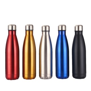 แก้วเซรามิคเคลือบสีม่วงขนาด 500 มล. รูปทรงโคลา ขวดน้ำสำหรับออกกำลังกาย ฝาปิดสีเดียวกัน ทำด้วยมือ ของขวัญทางธุรกิจ - Product Image 2