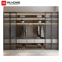 PA Guangdong dressing de luxe moderne armoires de rangement pour vêtements placard garde-robe de rangement