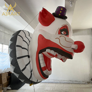 Gigante Payaso Inflable de Boca Abierta para Halloween, Ideal para Negocios de Circo, Actividades de Carnaval y Parques de Atracciones, Payaso Inflable para Parques de Diversiones - Product Image 5