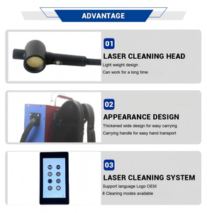 Pulitore <span class=keywords><strong>Laser</strong></span> a Fibra MOPA Portatile da 200W 300W, Macchina <span class=keywords><strong>per</strong></span> Pulizia <span class=keywords><strong>Laser</strong></span> a Zaino <span class=keywords><strong>per</strong></span> Acciaio Inossidabile, Ruggine e Pittura a Olio - Product Image 4