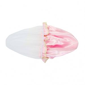 Gorro de Ducha Reutilizable, Impermeable, con Banda Elástica Lavable, para Cabello Largo y Trenzas - Product Image 2