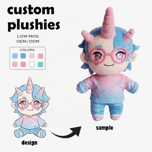Fabricant de jouets en peluche personnalisés à faible MOQ, jouets en peluche animaux de personnage, peluches personnalisées douces, poupées en peluche sur mesure - Product Image 2