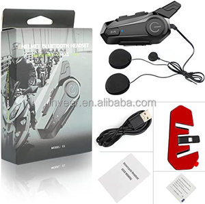 Inveer IPX65 resistente al agua Bluetooth casco intercomunicador auriculares para casco de motocicleta intercomunicador modelo X1plus - Product Image 5
